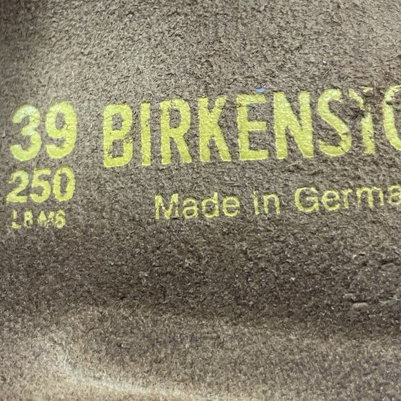 Birkenstock Yara Ankle Strap Sandals Womens Size 39 US 8-8.5 Oiled Leather Brown - Picture 8 of 10